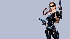 Guns tomb raider lara croft video games Adam Hughes