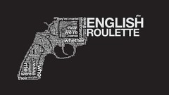 Guns Typography artwork digital art handguns grammar