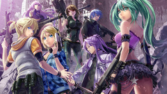 Guns vocaloid hatsune miku