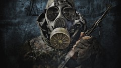 Guns wars masks gas masks