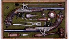 Guns weapons battles