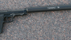 Guns weapons Beretta suppressor