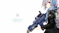 Guns weapons girls with