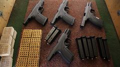 Guns weapons handguns