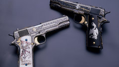 Guns weapons M1911 .45ACP