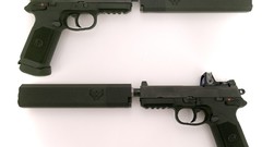 Guns weapons silencer FNP