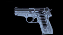Guns weapons X-ray handguns