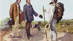 Gustave courbet wanderer was