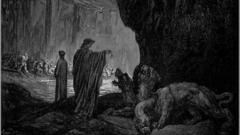 Gustave dore dante Cerberus
