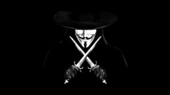 Guy Fawkes V for
