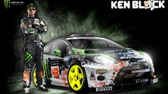 Gymkhana Ken Block Rally Car Monster Energy Ford racing hoonigan