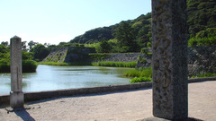 Hagi castle architecture