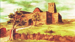 Haibane renmei architecture illustrations