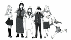 Haibane renmei drawings Manga