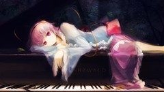 Hair band touhou piano