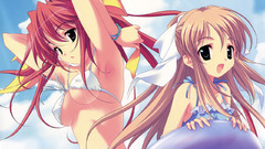 Hair ribbons skyscapes Haruka