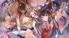 Hakurei reimu touhou kirisame marisa