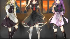 Hakurei reimu touhou kirisame marisa patchouli knowledge