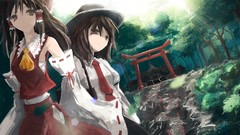 Hakurei reimu touhou usami renko