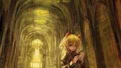 Hall churches drawings anime