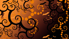 Halloween abstract