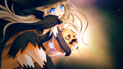 Halloween anime girls pumpkins