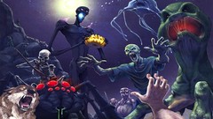 Halloween Boss minecraft zombies nightmare artwork video games