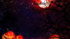 Halloween horror red bloody