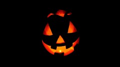 Halloween pumpkin simple Jack O Lantern Simple Background