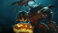 Halloween pumpkins Dota 2 video games