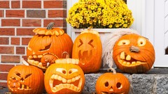 Halloween pumpkins Jack O Lantern