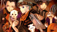 Halloween uchiha sasuke naruto