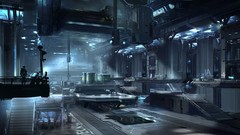 Halo concept art artwork video games Halo 4 Nicolas Bouvier