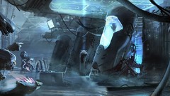 Halo concept art artwork video games Halo 4 Nicolas Bouvier