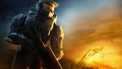 Halo game sun widescreen