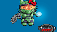 Halo hello kitty