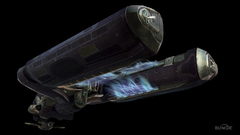 Halo spaceships concept art
