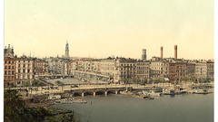 Hamburg alsterarkaden high City