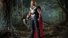 Hammer chris hemsworth thor artwork Mjolnir The Avengers (movie)