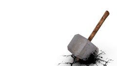 Hammer minimalistic artwork