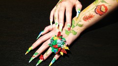 Hands body painting
