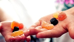 Hands Candies colored