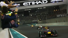 Hands cars Red Bull Racing abu dhabi 2009 racing Sebastian 