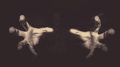 hands digital art spooky dark Simple Background fingers creepy