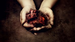 Hands Hearts ash Photo manipulation
