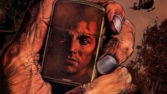 Hands lighter comics Zippo artwork Vertigo Comics preacher