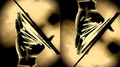 Hands monochrome nails (fastener)