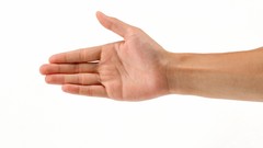 Hands Simple Background