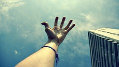 Hands skyscapes