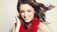 Hands smiling long hair brunettes magazines anna kendrick
